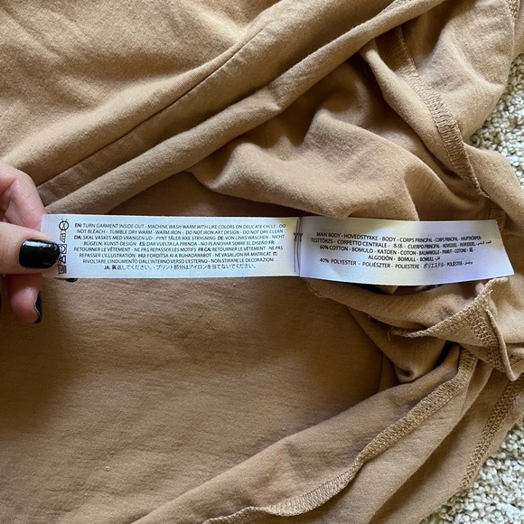 Ariat Women's Joshua Tree Long Sleeve Hooded Shirt Size M Tan Southwestern Aztec - Picture 7 of 11